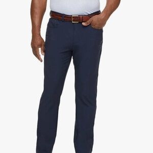 Greg Norman Men's Ultimate 5-Pocket Stretch Performance Pant Blue